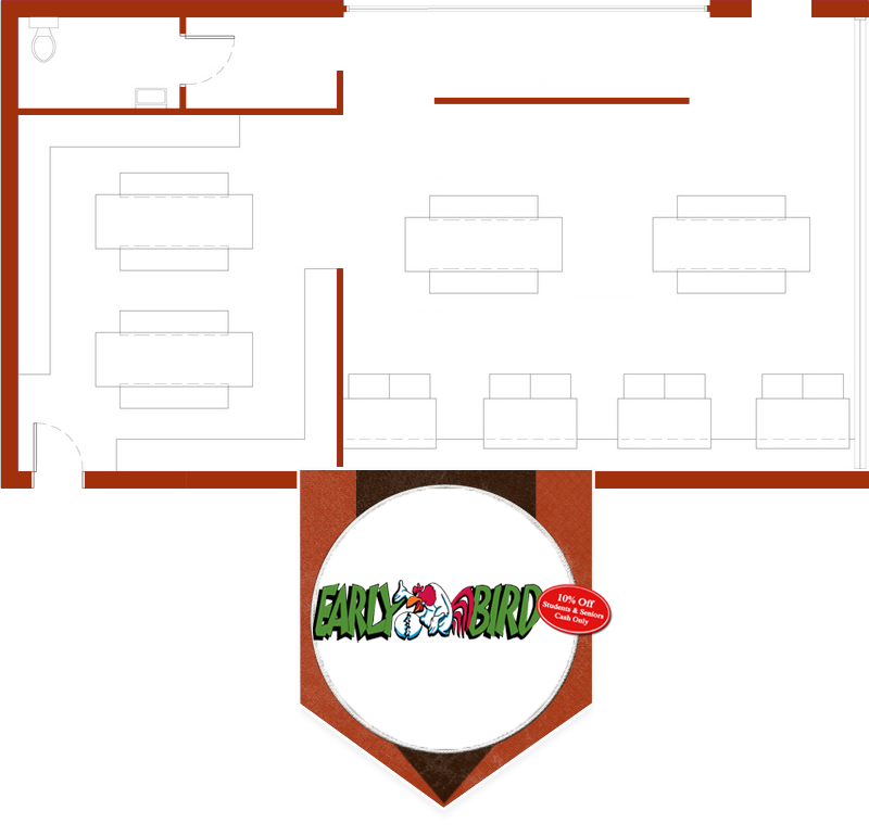 Early Bird Floor Plan